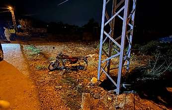 Gölbaşı'nda elektrik direğine çarpan motosiklet sürücüsü hayatını kaybetti
