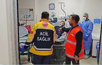 Gölbaşı Devlet Hastanesi'nde mor kod tatbikatı gerçeği aratmadı