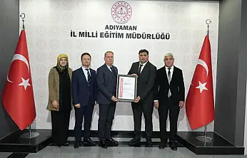 Gölbaşı Halk Eğitim Merkezine üç ayrı İSO Sertifikası