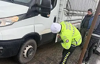 Gölbaşı'nda Kış Lastiği denetimi yapıldı