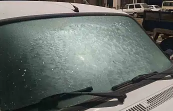 Gölbaşı'nda soğuk hava etkisini gösteriyor