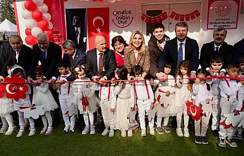 Gülben Ergen Adıyaman'da 3'üncü anaokulunu açtı