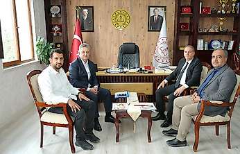 İl Emniyet Müdürü Arzum Nazman'dan Tosun'a ziyaret
