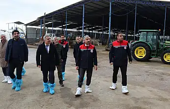 İl Müdürü Akkan'dan Gözebaşı Köyünde Hastalıktan Ari işletmesine ziyaret