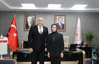 İl Müdürü Elüstü Melisa Karakaş'ı makamında ağırladı