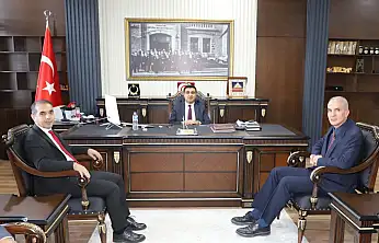 İl Müdürü Şirik'ten Kaymakam Güngör'e ziyaret