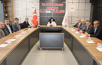 İl Sağlık Müdürlüğünde değerlendirme toplantısı gerçekleştirildi