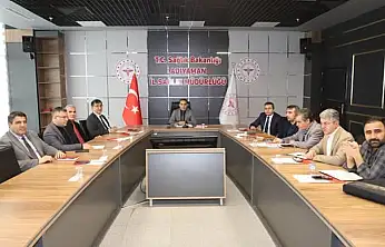 İl Sağlık Müdürlüğünde haftalık değerlendirme toplantısı düzenlendi