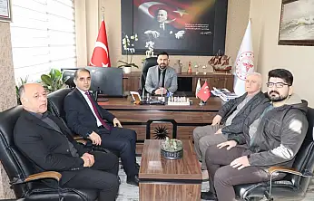 İl Sağlık Müdürü Şirik'ten Başhekim Yaman'a hayırlı olsun ziyareti