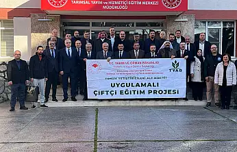 Iraklı çiftçilerin katıldığı çiftçi eğitim programı başarıyla tamamlandı