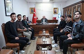 İyiliğin Geleceği Topluluğu öğrencileri Rektör Keleş ili bir araya geldi
