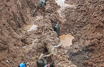 Kahta Belediye personellerinden Haydaran ishale hattında yoğun mesai