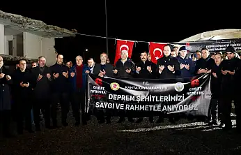 Kahta'da 6 Şubat Depremleri Anma Programı düzelendi