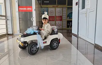 Kahta'da çocuklara ameliyathaneye giden yol oyunla başlıyor