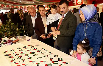 Kahta'da Filistin'in yararına kermes düzenlendi