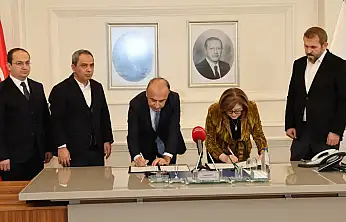 Kapalı spor salonu protokolü imzalandı