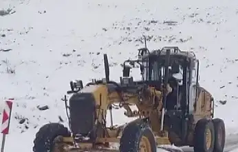 Kapanan Nemrut Dağı yolu ulaşıma açıldı