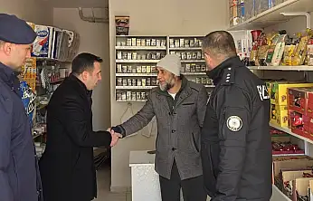 Kaymakam Algın'dan esnaf ziyareti