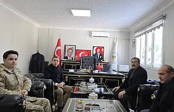 Kaymakam Algın'dan Harmanlı Belediyesine ziyaret