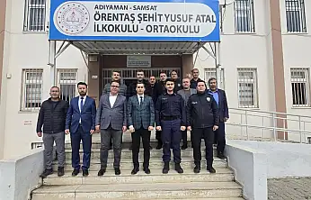 Kaymakam Gökçayır ve Başkan Fırat öğrencilerle bir araya geldi