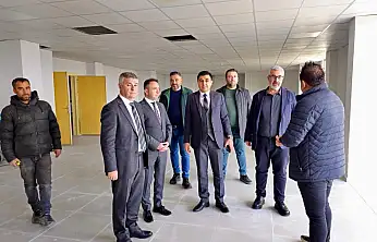 Kaymakam Güngör Öğretmenevinde incelemelerde bulundu