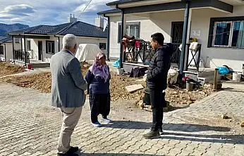Kaymakam Güngör Ünlüce Köyünde incelemelerde bulundu
