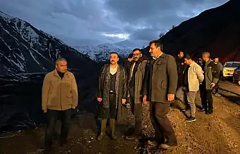 Kaymakam Pelvan yol çalışmalarını yerinde inceledi