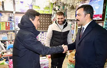 Kaymakam Soysal'dan esnaflara ziyaret