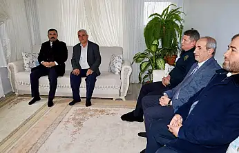 Kaymakam Soysal'dan şehit ailelerine ziyaret
