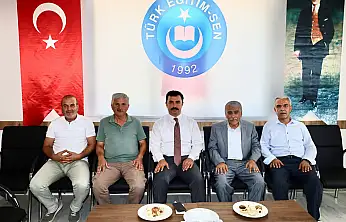 Kaymakam Soysal'dan Şemsettin Ağar'a ziyaret