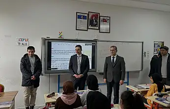 Kaymakam Yıldız öğrencilerle bir araya geldi