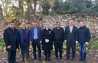 Köseoğlu'ndan AK Parti Besni ilçe teşkilatına ziyaret