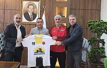MAS-DER Spor kulübünden Kaymakam Algın'a ziyaret