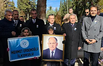 Mehmet Erdemoğlu dualarla mezarı başında anıldı
