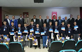 Mesleki Eğitime yönlendirme ve başarıyı ödüllendirme töreni gerçekleştirildi