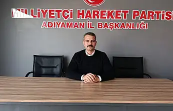 MHP  Adıyaman İl Başkanı Ali Önat Görevini Bıraktı