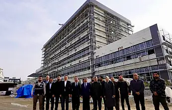 Milletvekili Alkayış, 150 Yataklı Devlet Hastanesinde incelemelerde bulundu