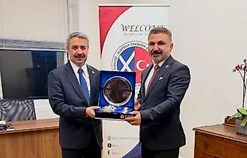 Milletvekili Alkayış'tan Türkiye-İskoçya Ticaret Odasına ziyaret