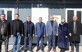 Milletvekili Alkayış ve AK Parti heyetinden Basın Kartı Sahipleri Derneğine ziyaret
