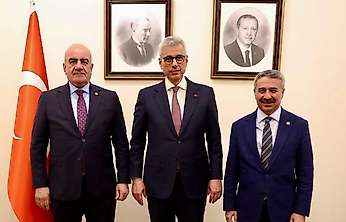 Milletvekili Alkayış ve Özhan, Bakan Memişoğlu'na Adıyaman'ın taleplerini iletti