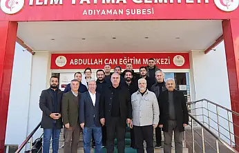 Milletvekili Hüseyin Özhan'dan İlim Yayma Cemiyeti'ne ziyaret