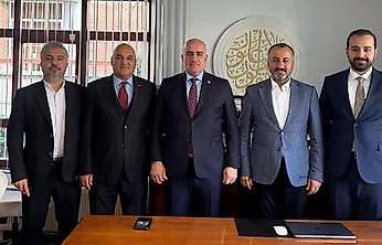 Milletvekili Özhan'dan Başkan Akgün'e ziyaret