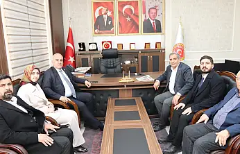 Milletvekili Özhan'dan İl Genel Meclisi Başkanı Erdoğan'a ziyaret