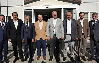 Milletvekili Özhan'dan Kaymakam Algın'a ziyaret