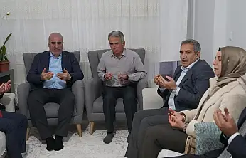 Milletvekili Özhan'dan şahit ailesine ziyaret