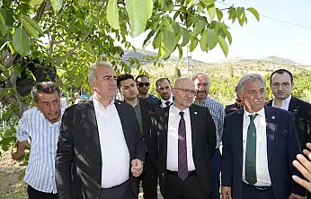 Milletvekili Özhan: Trabzon hurması, Dut, İncir Zirai Don desteği üreticilerimize nefes oldu