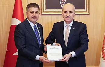 Milletvekili Şan ve beraberindeki heyet Numan Kurtulmuş ile bir araya geldi