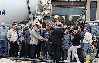 MÜSİAD Tarafından Yaptırılacak, Yavuz Selim Caminin temeli dualarla atıldı