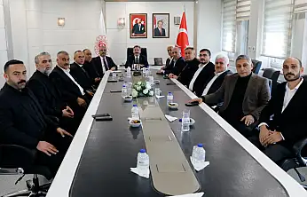 Oda başkanları Bakan yardımcısı Aydın ve milletvekilleriyle bir araya geldi