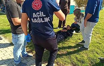 Adıyaman'da otomobil ile motosiklet çarpıştı 1 yaralı